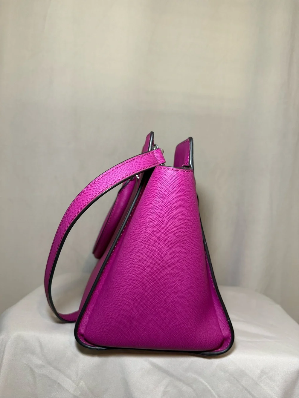 Michael Kors Saffiano Leather Tote - Hot Pink